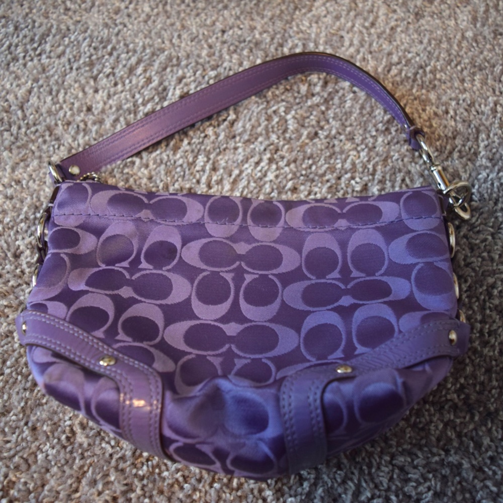 Y2K Coach Purple Mini bag